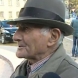 Очевидец на инцидента пред Президентството: Жената размаха краката и пламна