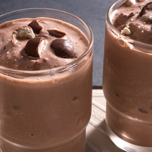 Бърз шоколадово-сладоледен шейк