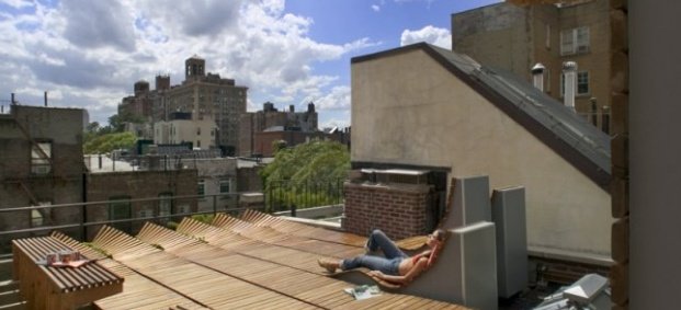 Един необикновен покрив в Ню Йорк