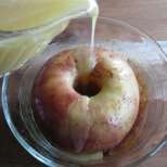 Ябълки с ванилов крем