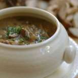 Питателна гъбена супа