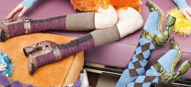 Есенно-зимната колекция обувки на Prada за 2011