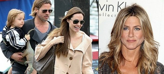 Брад Пит и Анджелина Джоли се разминават на косъм с Дженифър Анистън!