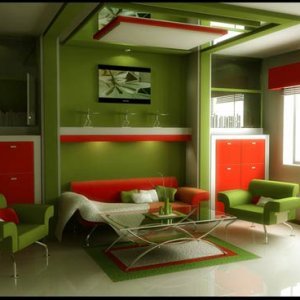 Идеи за дома в зелен цвят