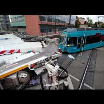 45 пострадаха при катастрофа на два трамвая в Сараево 