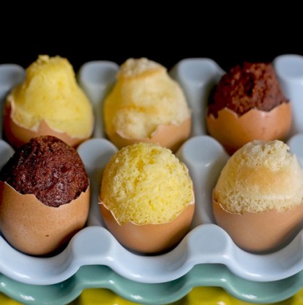 С тази рецепта ще оберете точките тази година: Великденски кексчета в яйчена черупка