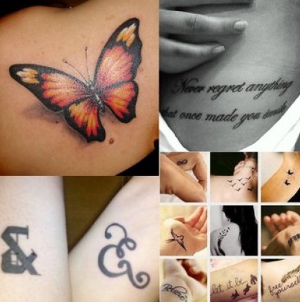 Готини малки татуировки за жени