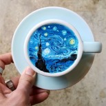 Рисунки върху кафе, които са истински шедьовър