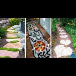 Как да си направим пътечка в градината сами - 53 оригинални идеи (снимки)