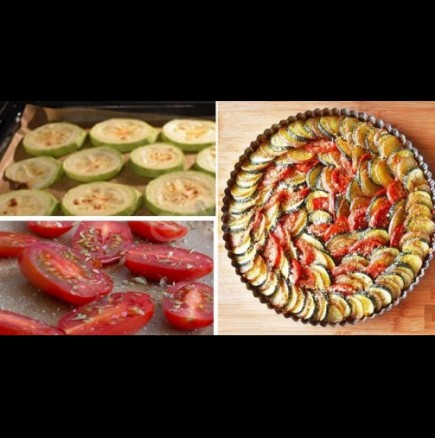 Как да си направим огретен от тиквички и домати