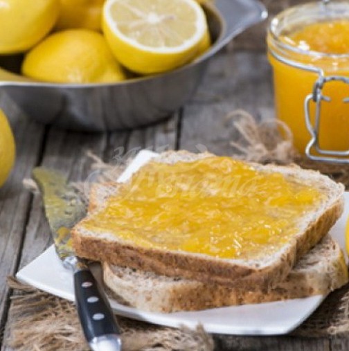 Рецепта за сладко от лимони без готвене
