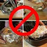 Доказано! Защо не бива да увивате храната си в алуминиево фолио при готвене