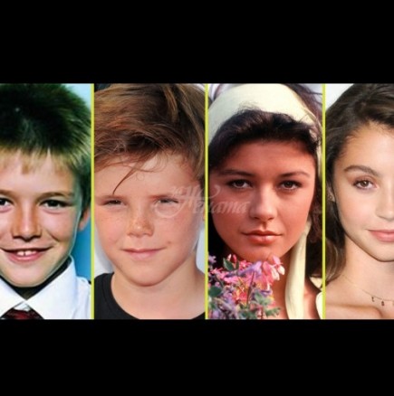 Известни личности, които имат невероятна прилика с децата си-Ето как са изглеждали на същата възраст