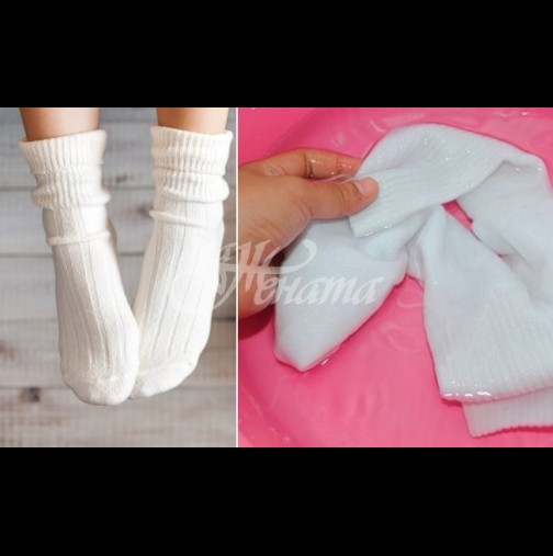 Бързо, лесно и без белина: 2 изпитани метода, които ще накарат и най-отчайващо мръсните чорапи да засияят от белота!