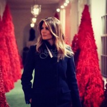 Коледната украса в Белия дом, която направи Мелания събра всички погледи (снимки)