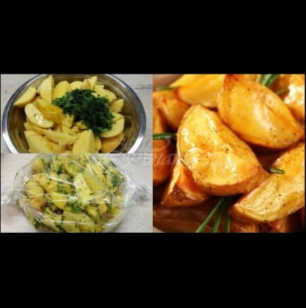 Най- лесната и вкусна рецепта за картофи за натоварени домакини, без цапане на съдове и загаряне на тави