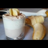 Банани и кисело мляко- зимно изкушение готово за секунди