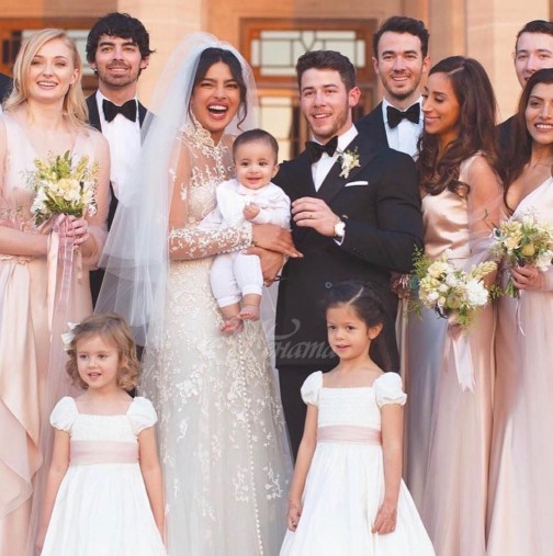 Приянка Чопра сподели още весели снимки от бляскавата сватба с Ник Джонас