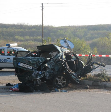Тежка катастрофа във Великотърновско. Един човек загина на място