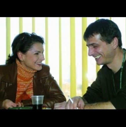 Ани Салич отново с мъжа си