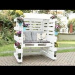 Градински мебели от дървени палети - 17 страхотни идеи