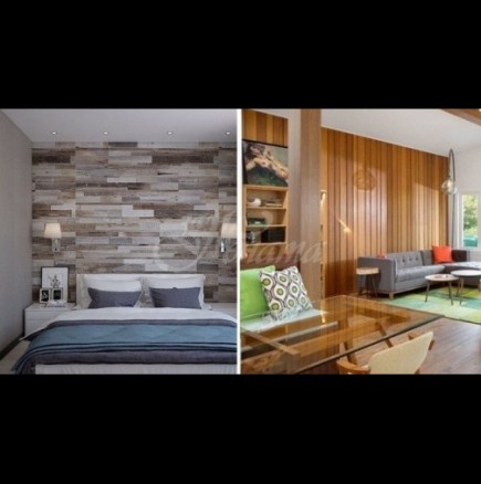 15 идеи как да направите супер луксозен апартамента си само с няколко парчета ламинат (снимки)