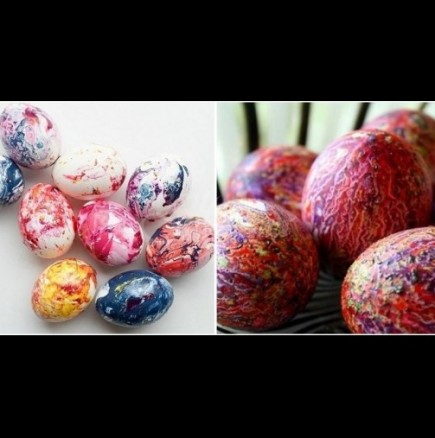 Цветовете стават по-ярки, отколкото може да си представите: ето как се правят невероятните яйца-дъга (Снимки):
