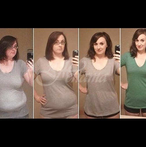 След като дълго време тежеше 100 кг, тя реши да се заеме сериозно с теглото си и направи няколко промени, с които се отърва от 40 кг