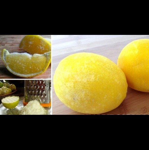 Това простичко действие прави от лимона мощно оръжие - пази от 12 вида рак, има 10 пъти повече хранителни вещества: