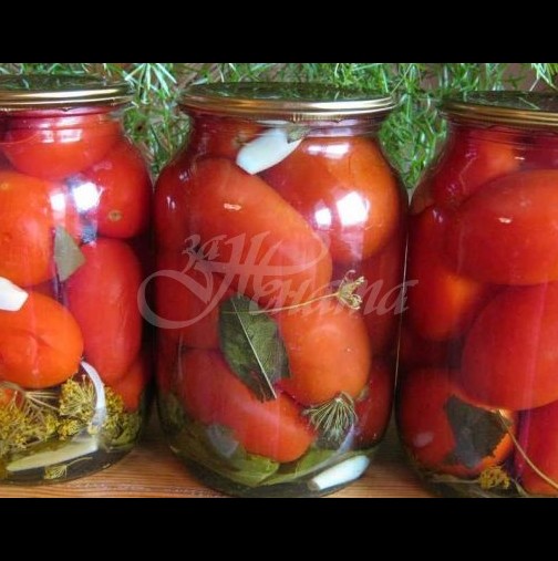 Консерви царски домати, готови за минути, цяла зима си похапвате царски  