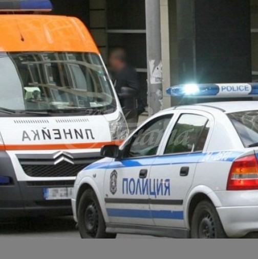 Жена влачи мъж, хванал се за прозореца на колата на кръстовище в София 