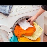 Моята малка тайна: всеки път, когато пера, пускам по една мокра кърпичка в пералнята - винаги действа!