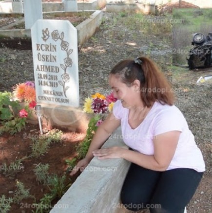 Почернената майка на бебето, което загина в катастрофата с Местан рови с ръце гроба-Бях най-щастливата майка