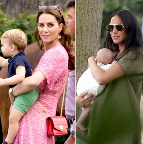 Всички кралски бебета на едно място - Кейт и Меган ги събраха по важен повод (Сладки снимки):