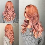 Цвят розово злато - новата модна тенденция в косите. Красота и блясък: