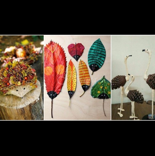 15 симпатични и забавни идеи за украса с природни материали, които не струват и стотинка, а топлят сърцето (Снимки):