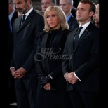 Бриджит Макрон скандализира с тоалета си на погребението на Жак Ширак - прекалено ли е? (Снимки):