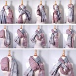100 начина за връзване на шал в студеното време-Всяка ще открие своя начин