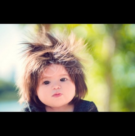 5-месечната Габи изуми всички с дългата си коса и стана истинска сензация - вижте малката Рапунцел от София (Снимки):