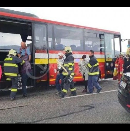 13 загинали деца при удар на автобус в камион 