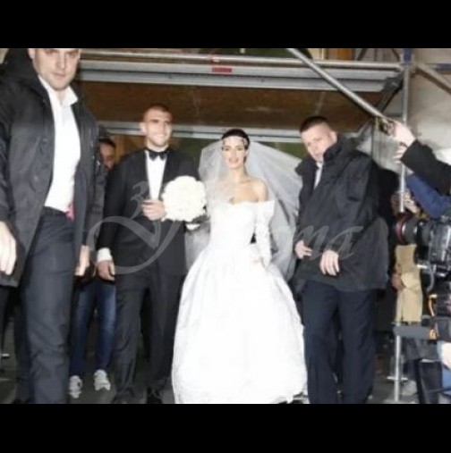 Снимки и видео от сватбата на сина на Цеца