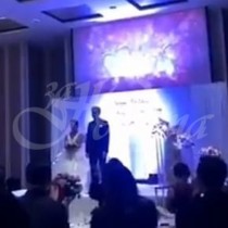 Младоженец разобличи и посрами булката на собствената им сватба, като показа видео, на което тя мърсува с девера