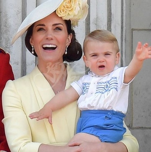 Кейт Мидълтън разкри първите думи на най-малкия си син принц Луи
