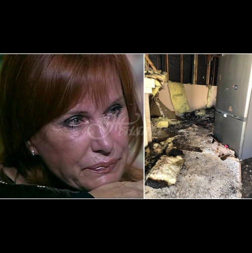 Кошмар по Нова година - взриви се къщата на Кичка Бодурова (Снимки от опустошението):
