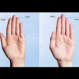 Дължината на пръстите показва характера ви