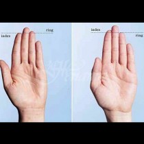 Дължината на пръстите показва характера ви