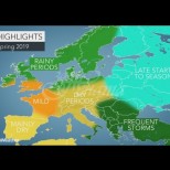 Световноизвестна метеорологична служба даде дългосрочна прогноза за времето през пролетта в Европа
