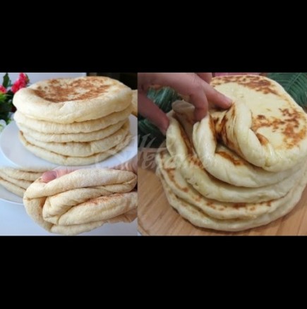 Пухени турски хлебчета на тиган - греховно вкусни и лесни като детска игра. Вадете брашното и да започваме: