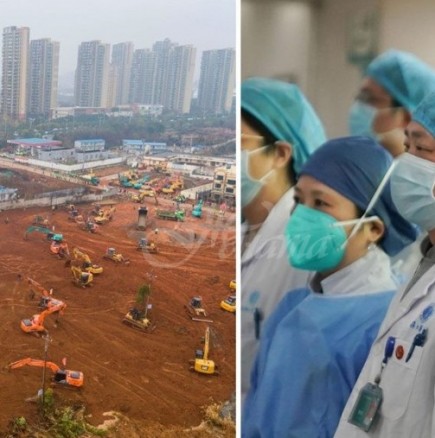 В Китай построяват болница за 6 дни, защото няма достатъчно легла!