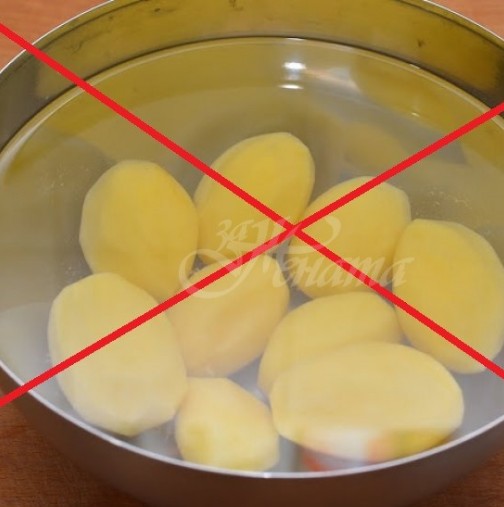 Ето как правилно да съхранявате обелени картофи (не във вода и не във фризера)